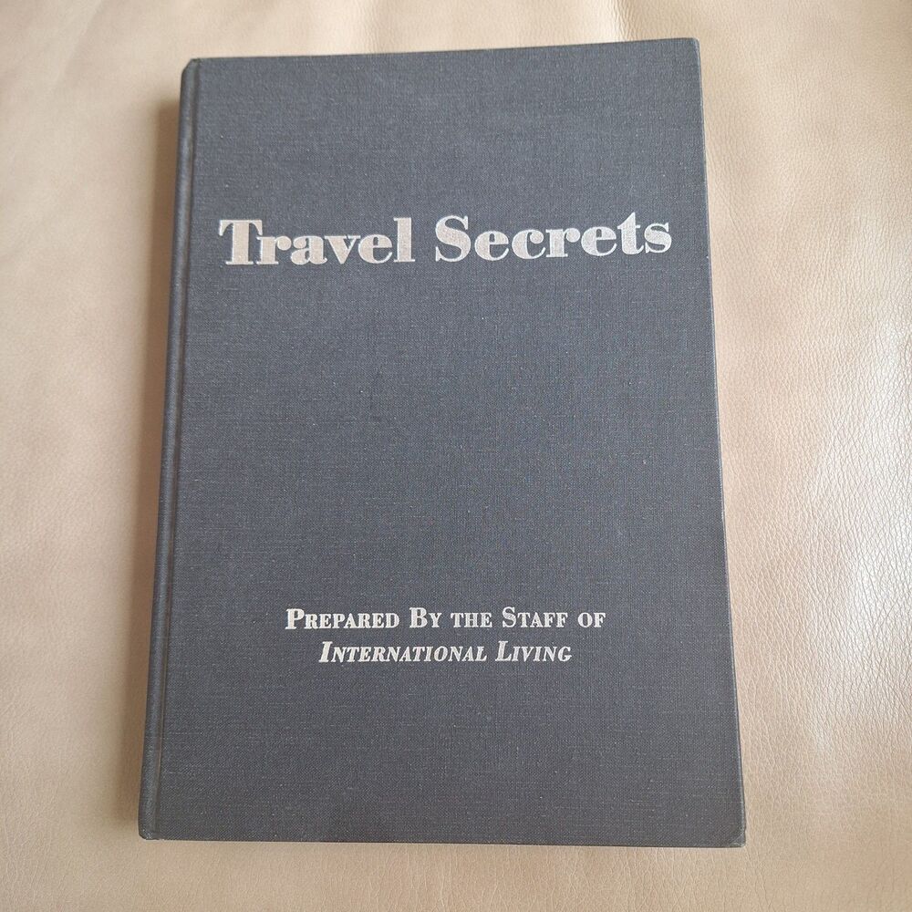 Travel Secrets 1995 International Living Hardcover Book World Travel Guide